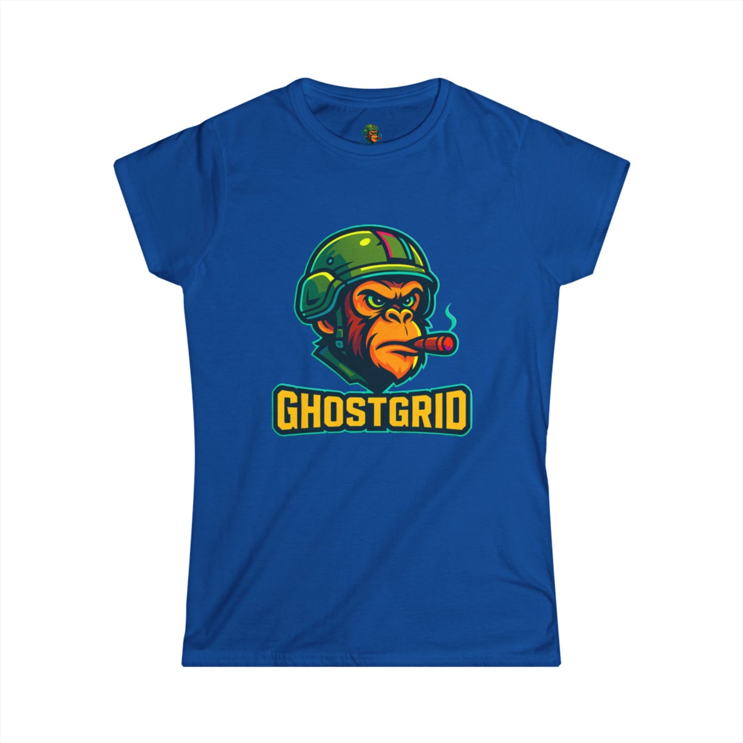 GhostGrid Official- Women's Softstyle Tee, Casual Shirt, Gift for Gamers, Gaming Apparel, Streetwear, Graphic Tee