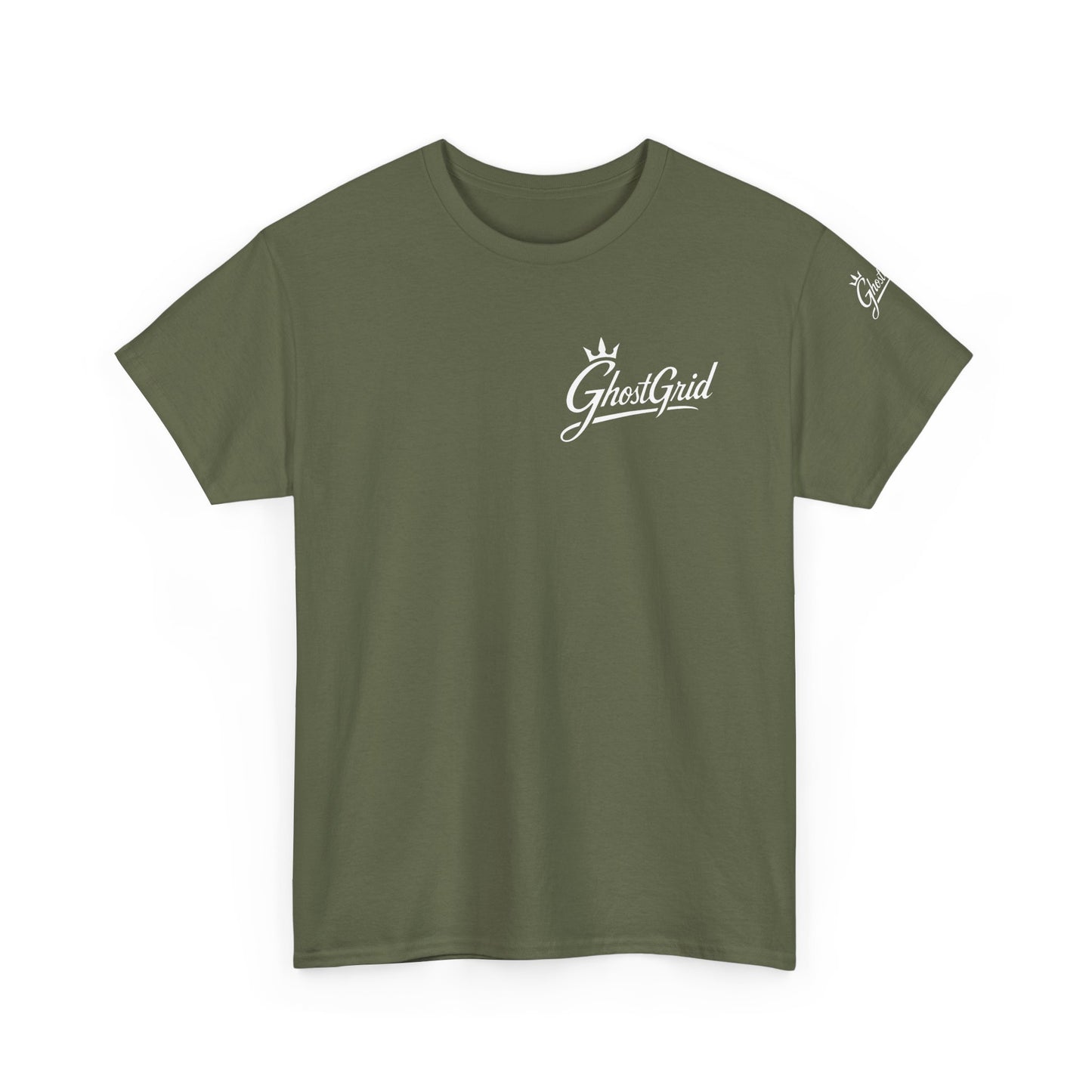 GhostGrid Official Unisex Heavy Cotton Tee - Comfortable Casual Wear, Perfect for Everyday Adventures