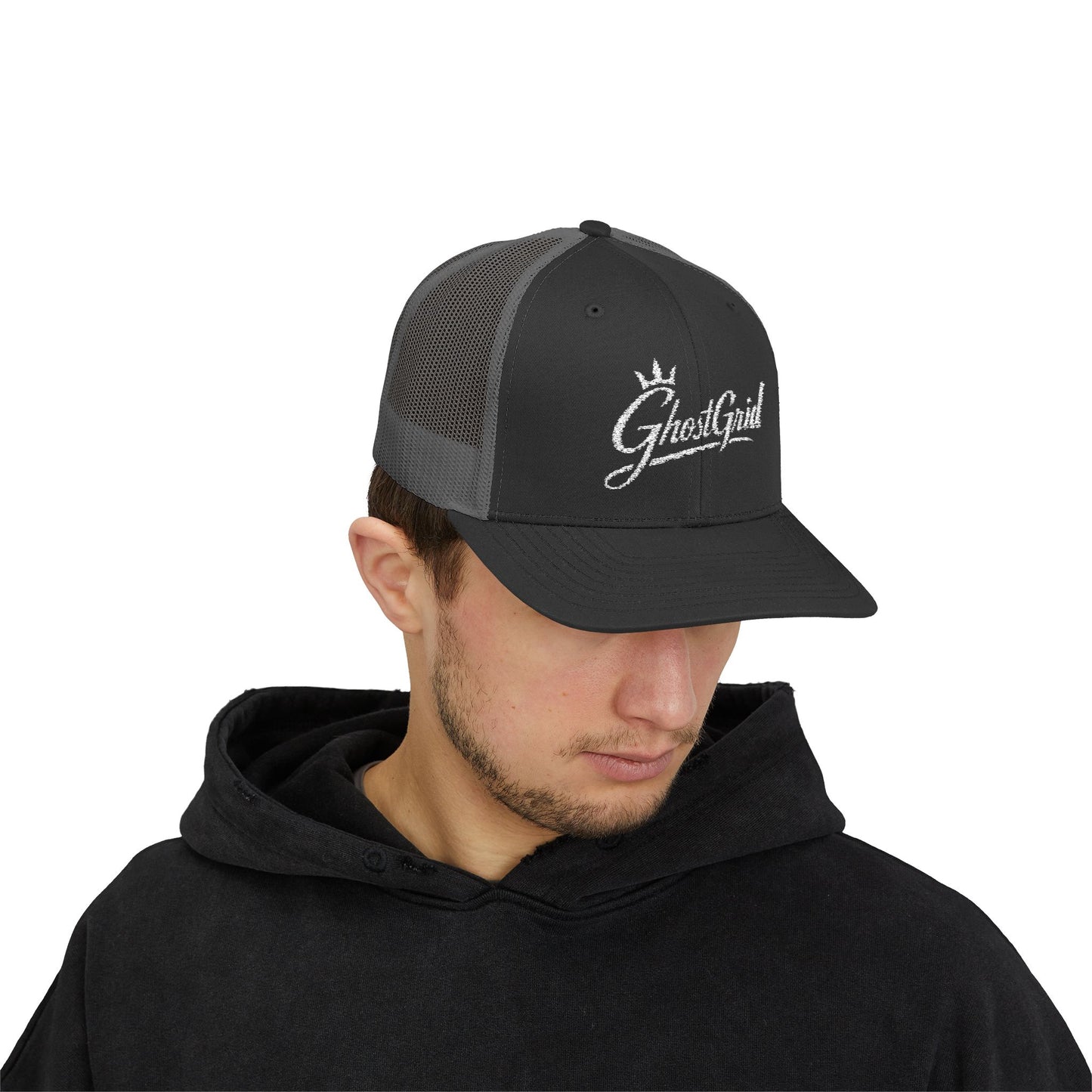 Stylish Snapback Trucker Cap for Trendsetters, GhostGrid Apparel Official Snapback