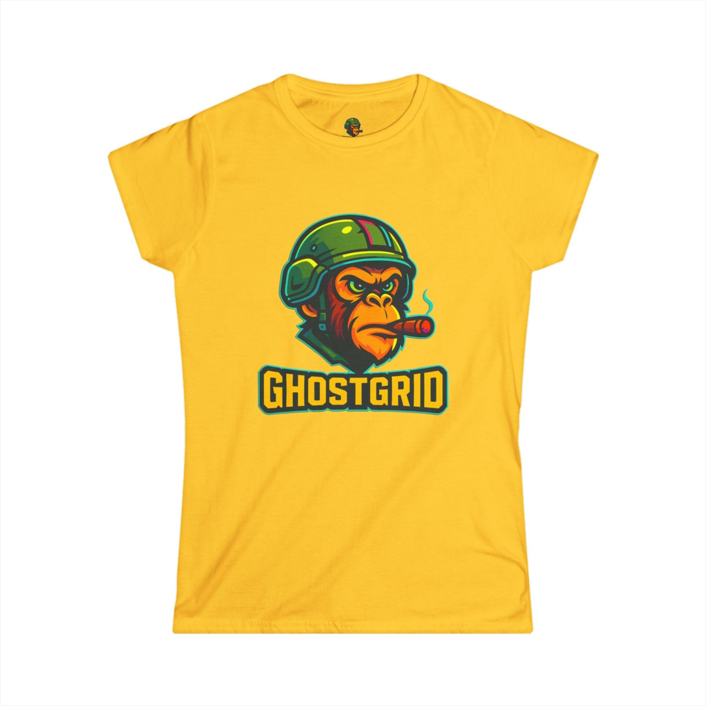 GhostGrid Official- Women's Softstyle Tee, Casual Shirt, Gift for Gamers, Gaming Apparel, Streetwear, Graphic Tee