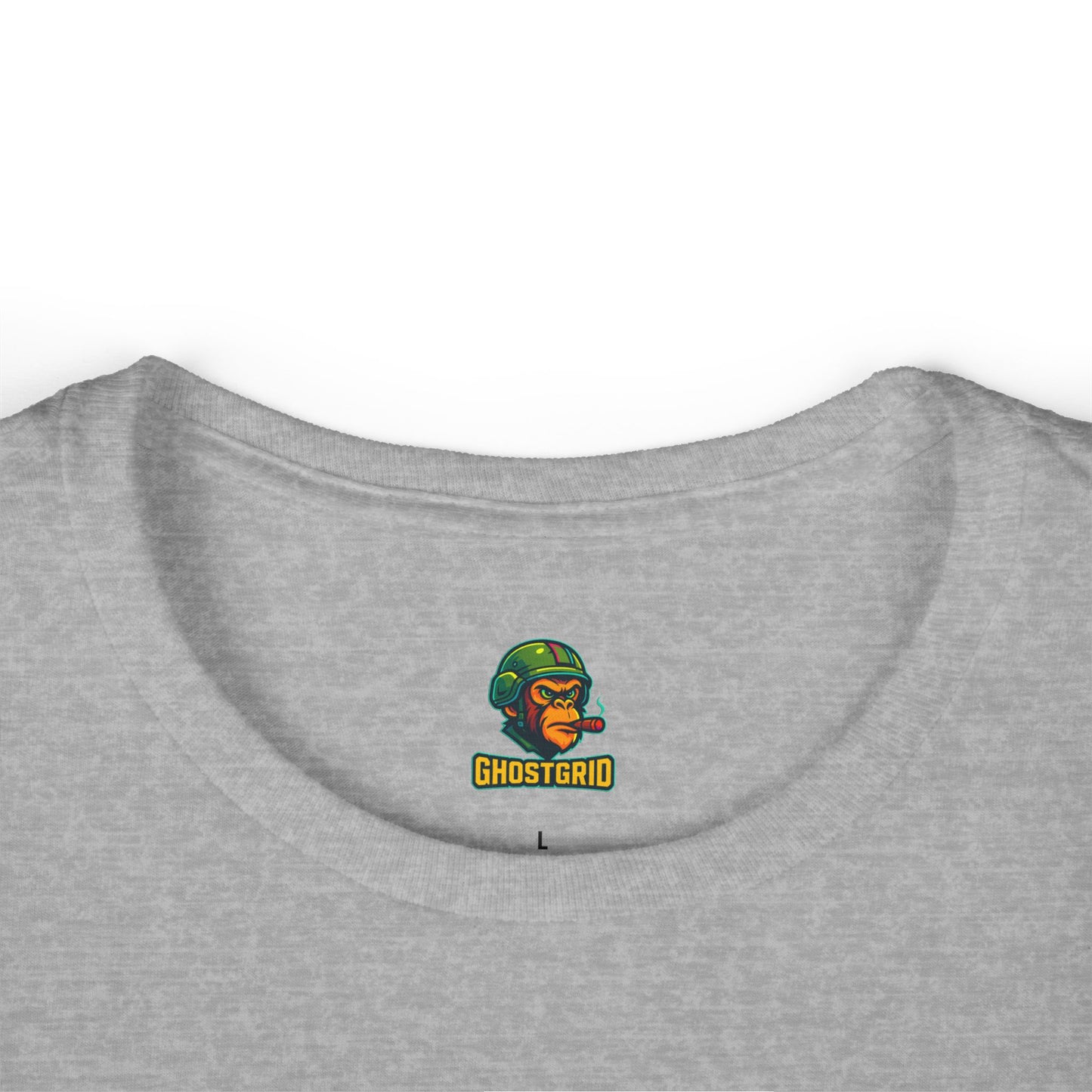 GhostGrid Official- Women's Softstyle Tee, Casual Shirt, Gift for Gamers, Gaming Apparel, Streetwear, Graphic Tee