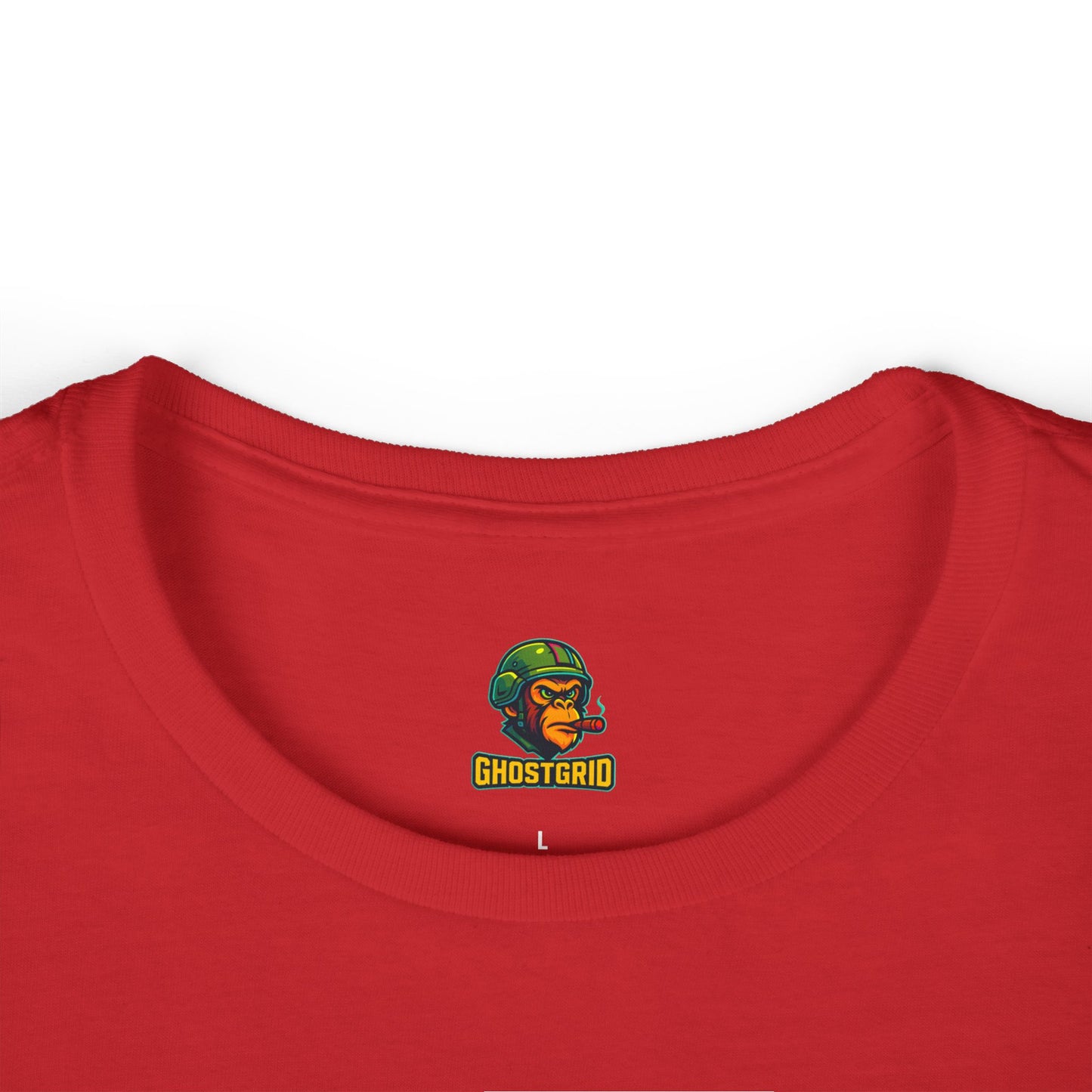 GhostGrid Official- Women's Softstyle Tee, Casual Shirt, Gift for Gamers, Gaming Apparel, Streetwear, Graphic Tee