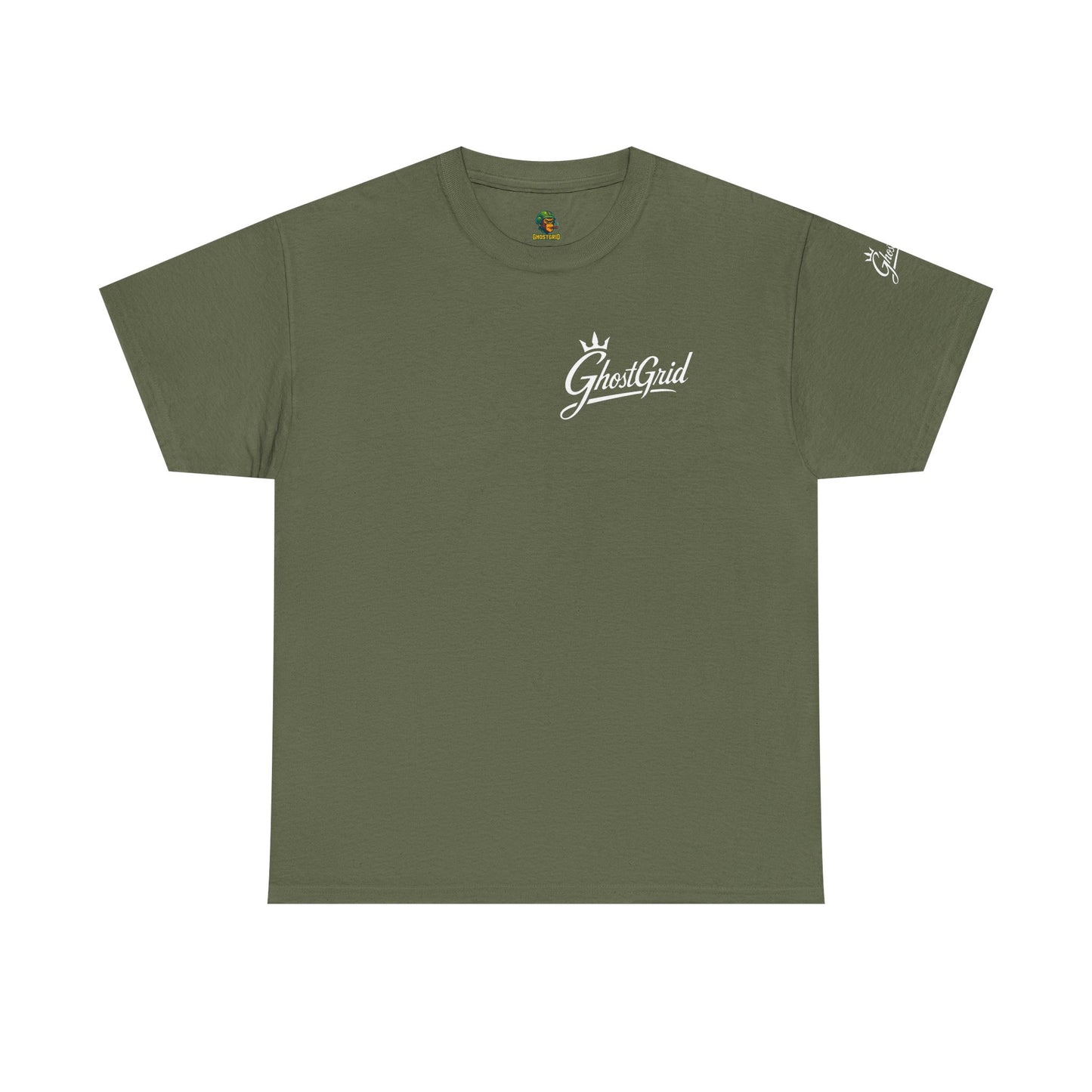 GhostGrid Official Unisex Heavy Cotton Tee - Comfortable Casual Wear, Perfect for Everyday Adventures