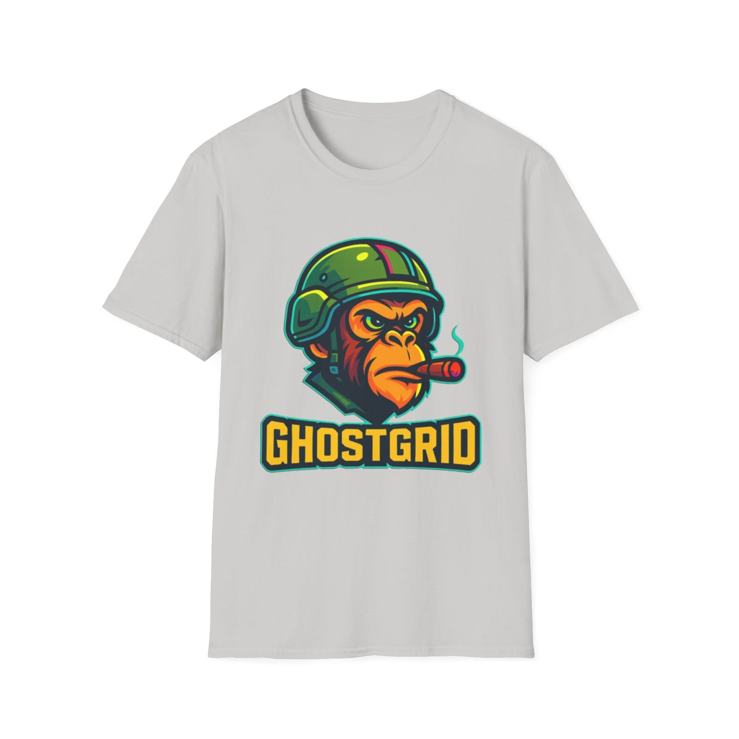 Ghostgrid Official Tactical Logo Unisex Softstyle T-Shirt