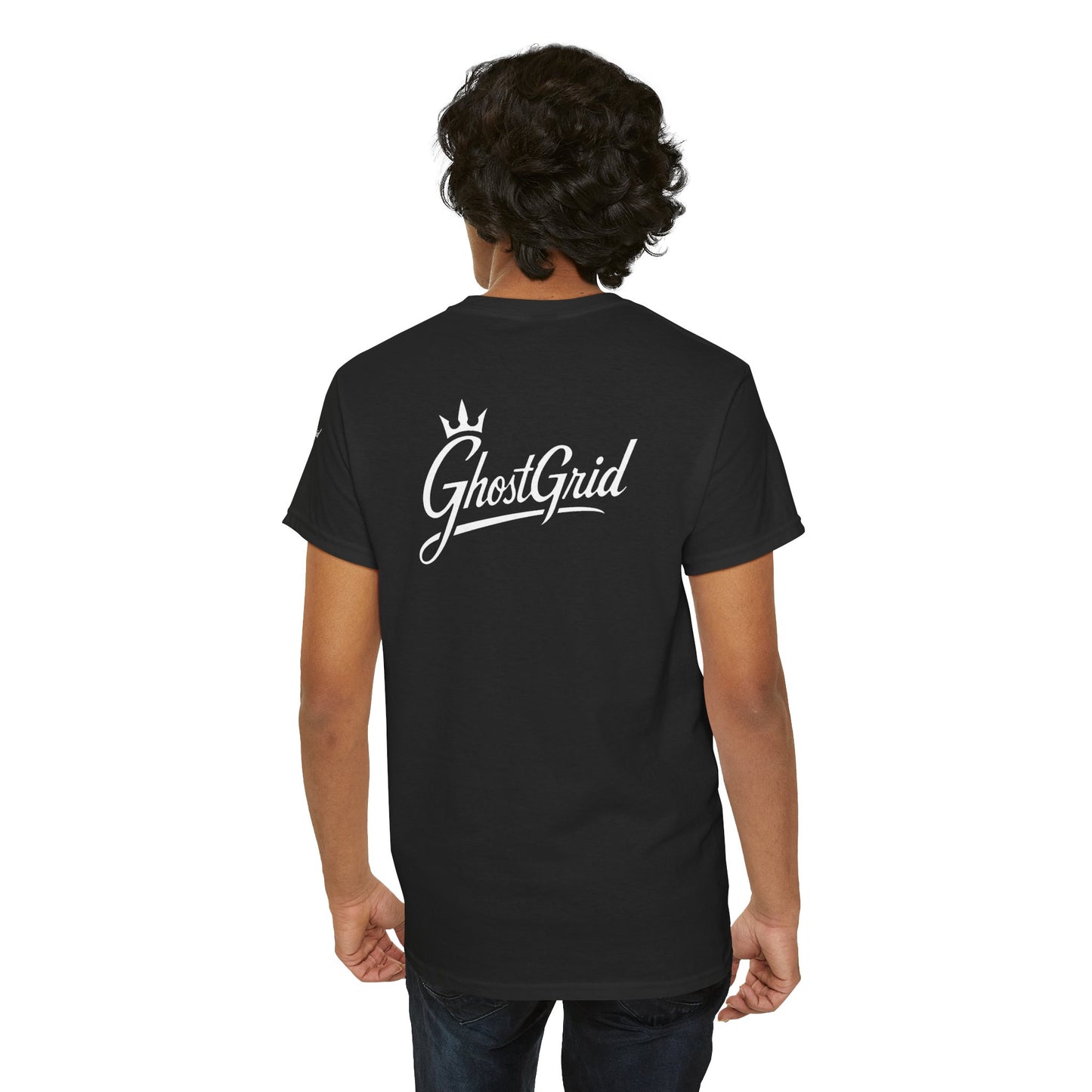 GhostGrid Official Unisex Heavy Cotton Tee - Comfortable Casual Wear, Perfect for Everyday Adventures