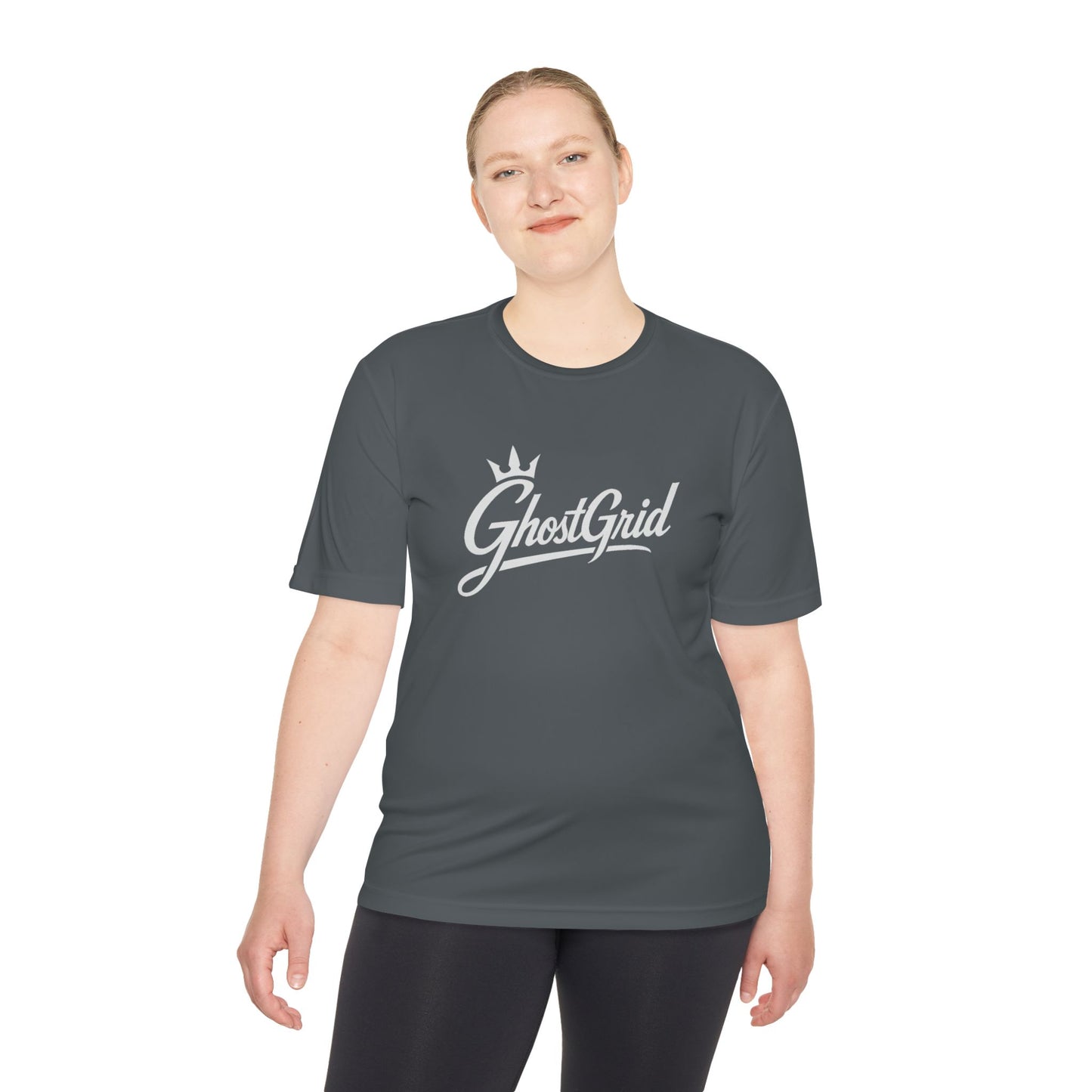 GhostGrid Original Official Unisex Moisture Wicking Tee - Perfect for Athletes, Fitness Lovers, and Everyday Wear, Birthday Gift, Sports Event, Gym Shirt, Graphic Tee