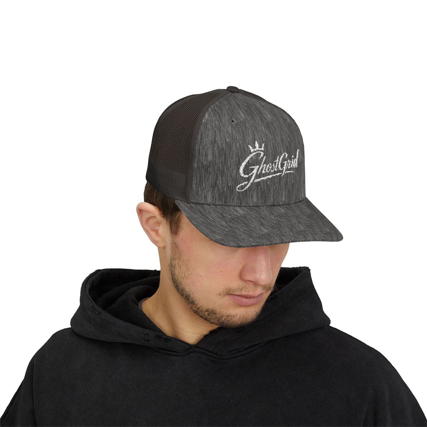 Stylish Snapback Trucker Cap for Trendsetters, GhostGrid Apparel Official Snapback