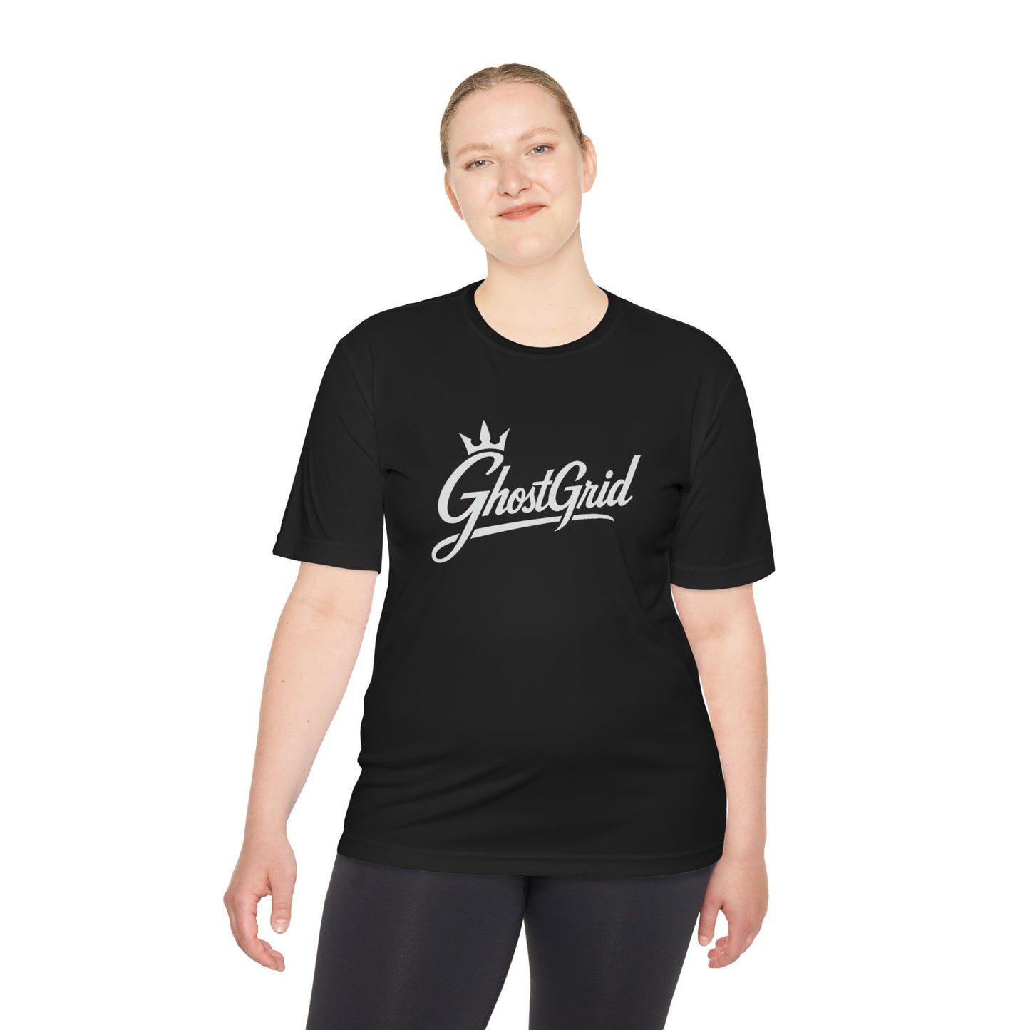 GhostGrid Original Official Unisex Moisture Wicking Tee - Perfect for Athletes, Fitness Lovers, and Everyday Wear, Birthday Gift, Sports Event, Gym Shirt, Graphic Tee