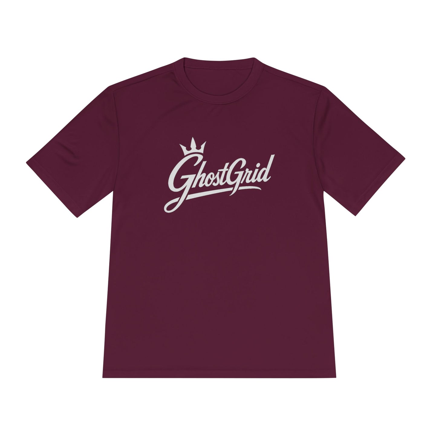 GhostGrid Original Official Unisex Moisture Wicking Tee - Perfect for Athletes, Fitness Lovers, and Everyday Wear, Birthday Gift, Sports Event, Gym Shirt, Graphic Tee