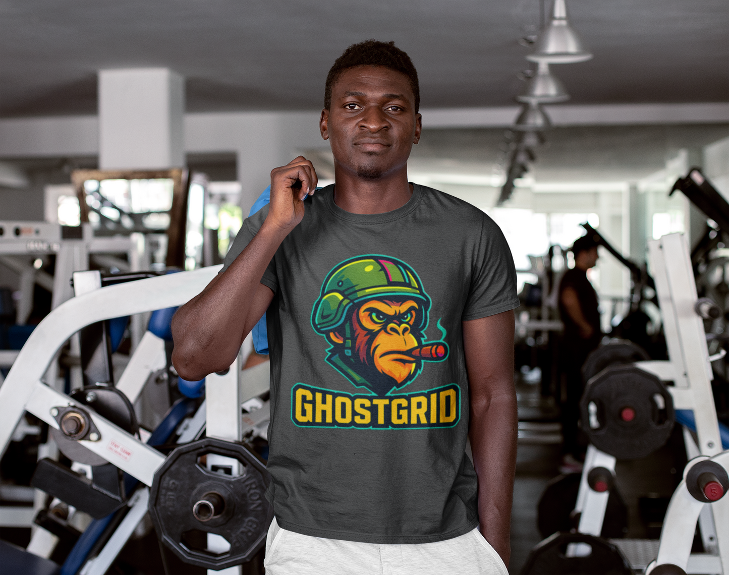 Ghostgrid Official Tactical Logo Unisex Softstyle T-Shirt