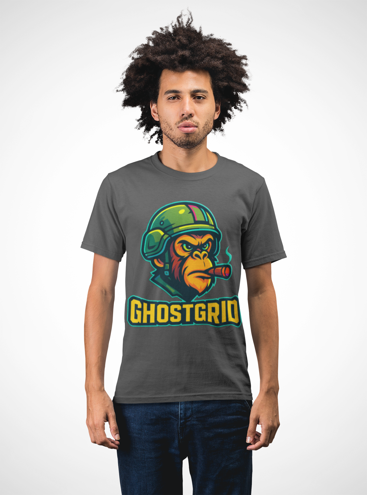 Ghostgrid Official Tactical Logo Unisex Softstyle T-Shirt