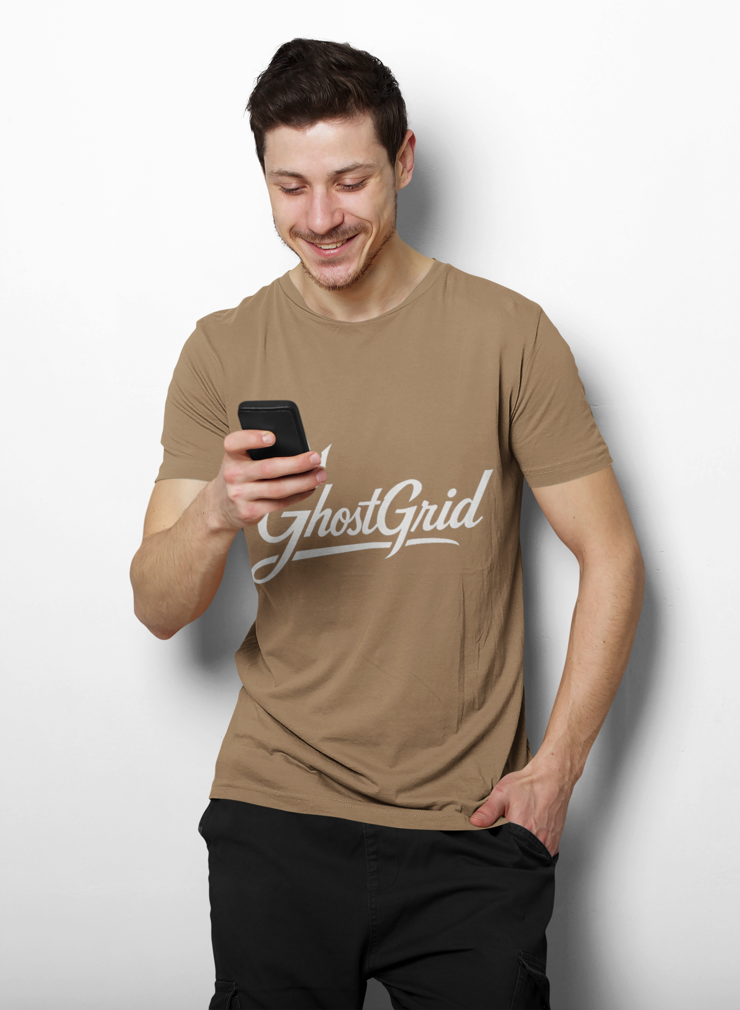 GhostGrid Original Official Unisex Moisture Wicking Tee - Perfect for Athletes, Fitness Lovers, and Everyday Wear, Birthday Gift, Sports Event, Gym Shirt, Graphic Tee