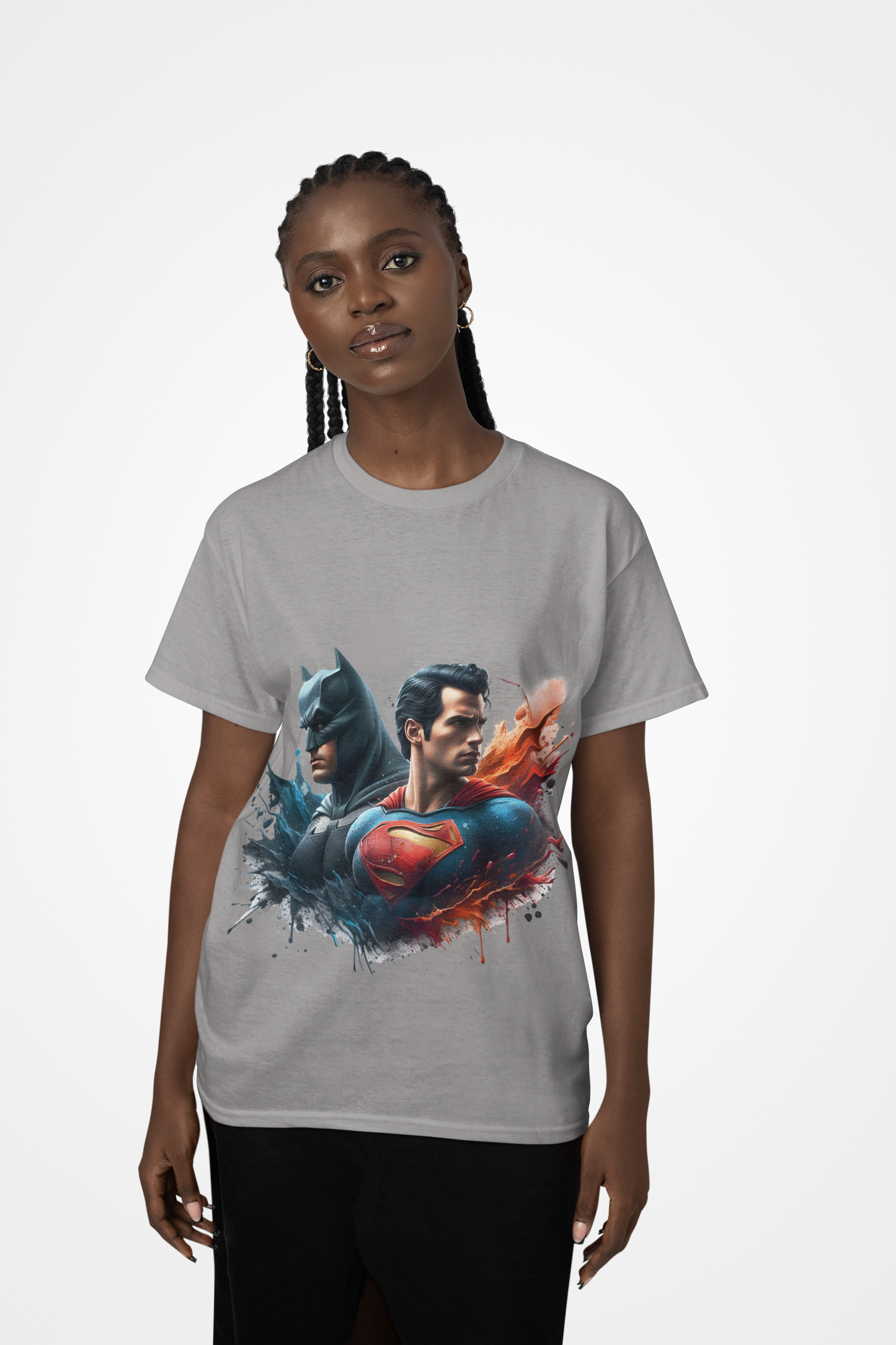 Classic Superhero Crew Tee: Iconic inspired Design, Unisex T-Shirt