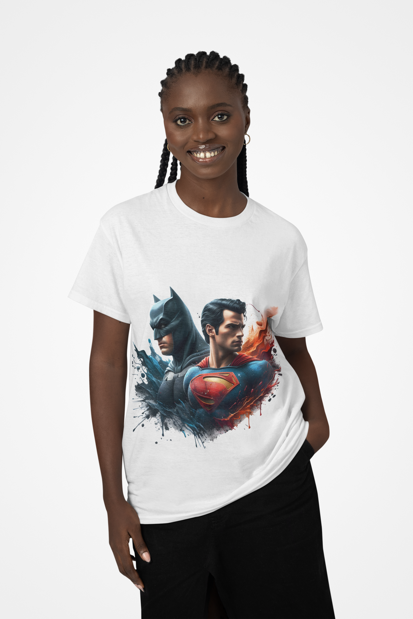 Classic Superhero Crew Tee: Iconic inspired Design, Unisex T-Shirt