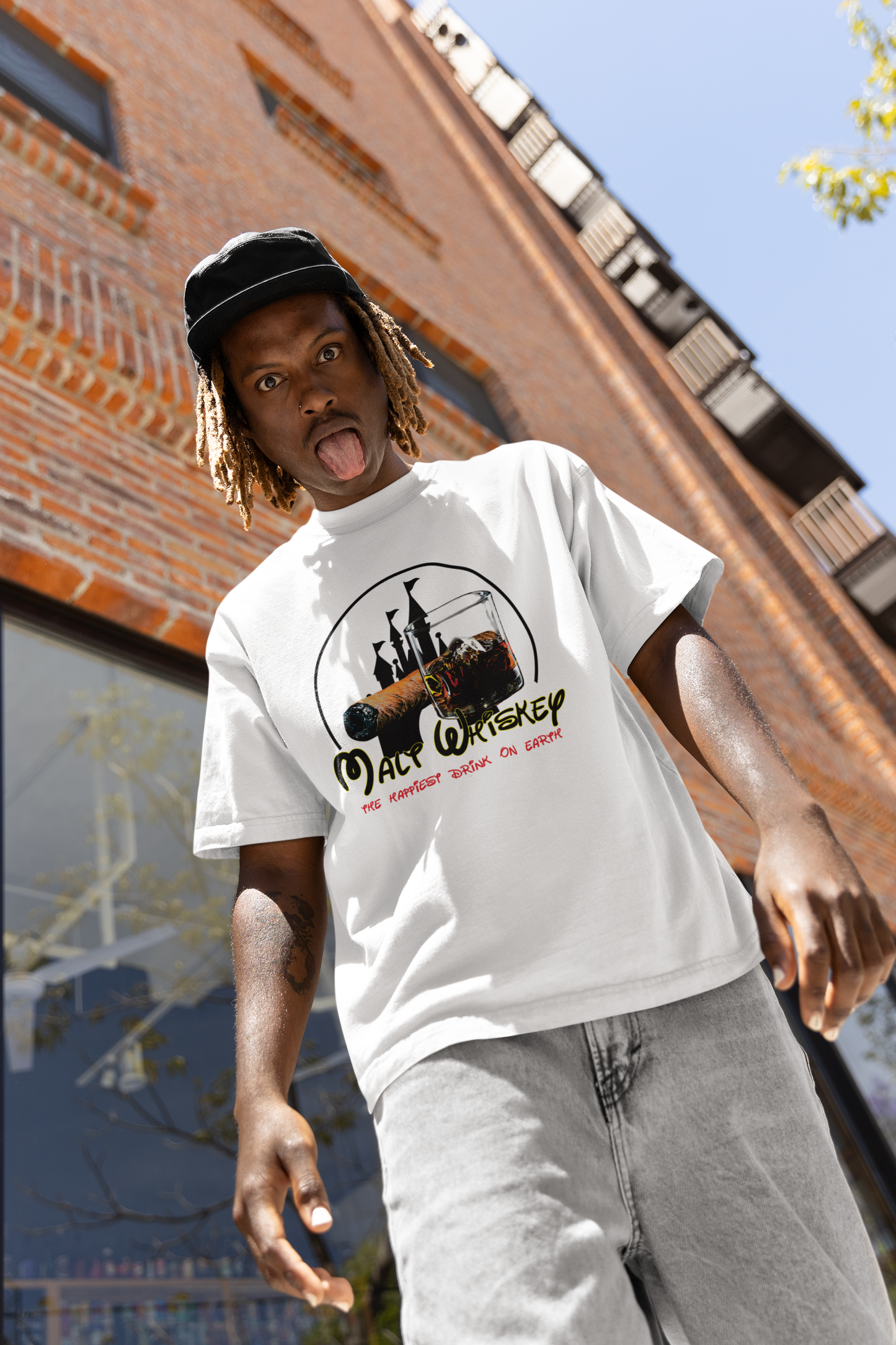 Malt Whiskey Tee – The Happiest Drink on Earth | Summer Streetwear Drop