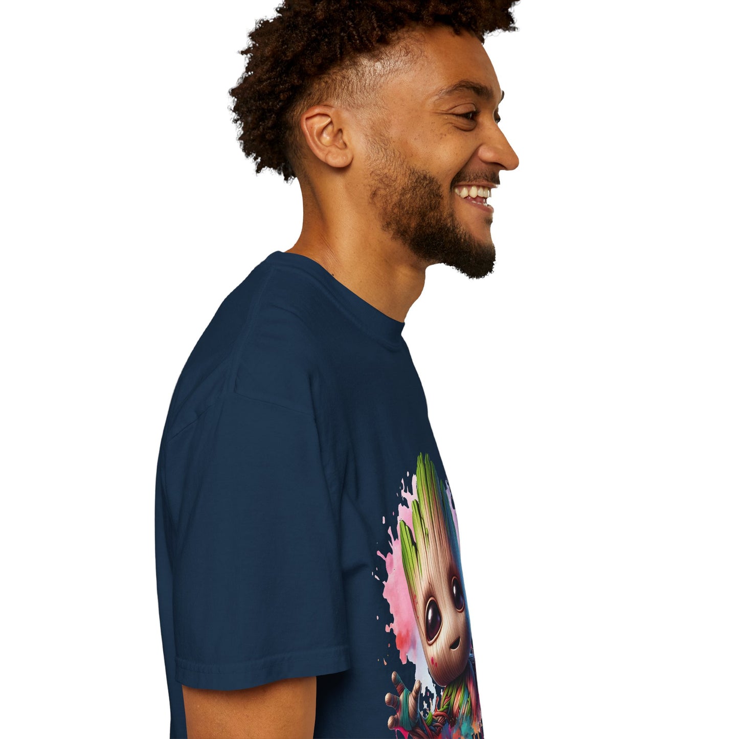 Colorful Baby Groot Inspired Unisex T-Shirt - Cute Graphic Tee, Gift for Fans, Summer Style, Casual Wear, Kids & Adults