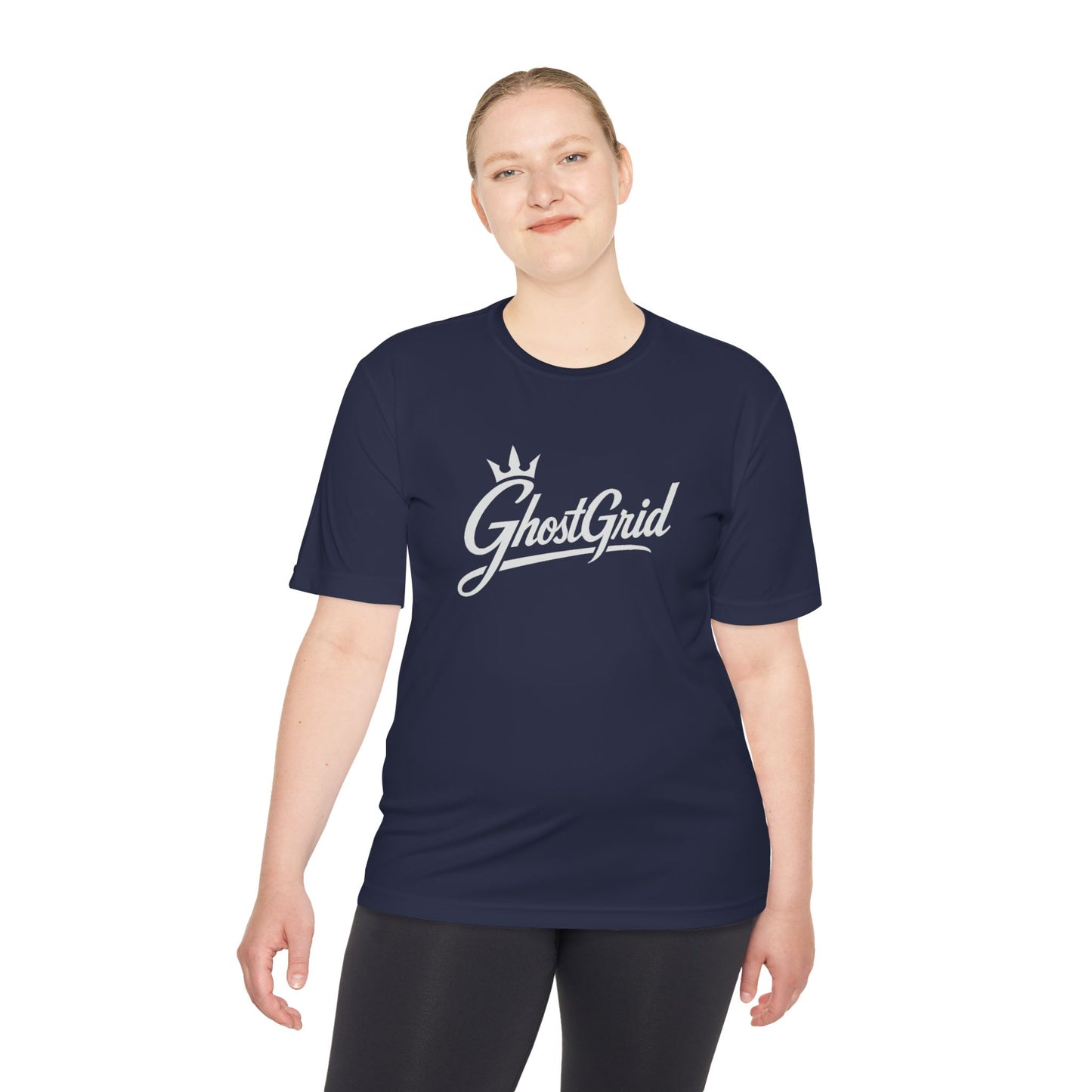 GhostGrid Original Official Unisex Moisture Wicking Tee - Perfect for Athletes, Fitness Lovers, and Everyday Wear, Birthday Gift, Sports Event, Gym Shirt, Graphic Tee