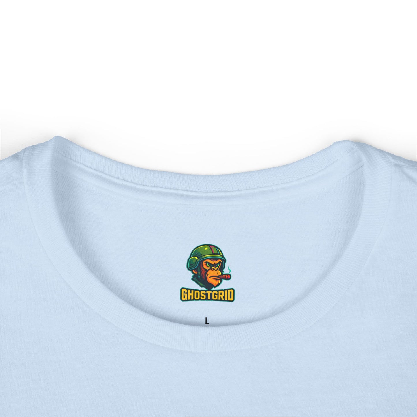 GhostGrid Official- Women's Softstyle Tee, Casual Shirt, Gift for Gamers, Gaming Apparel, Streetwear, Graphic Tee