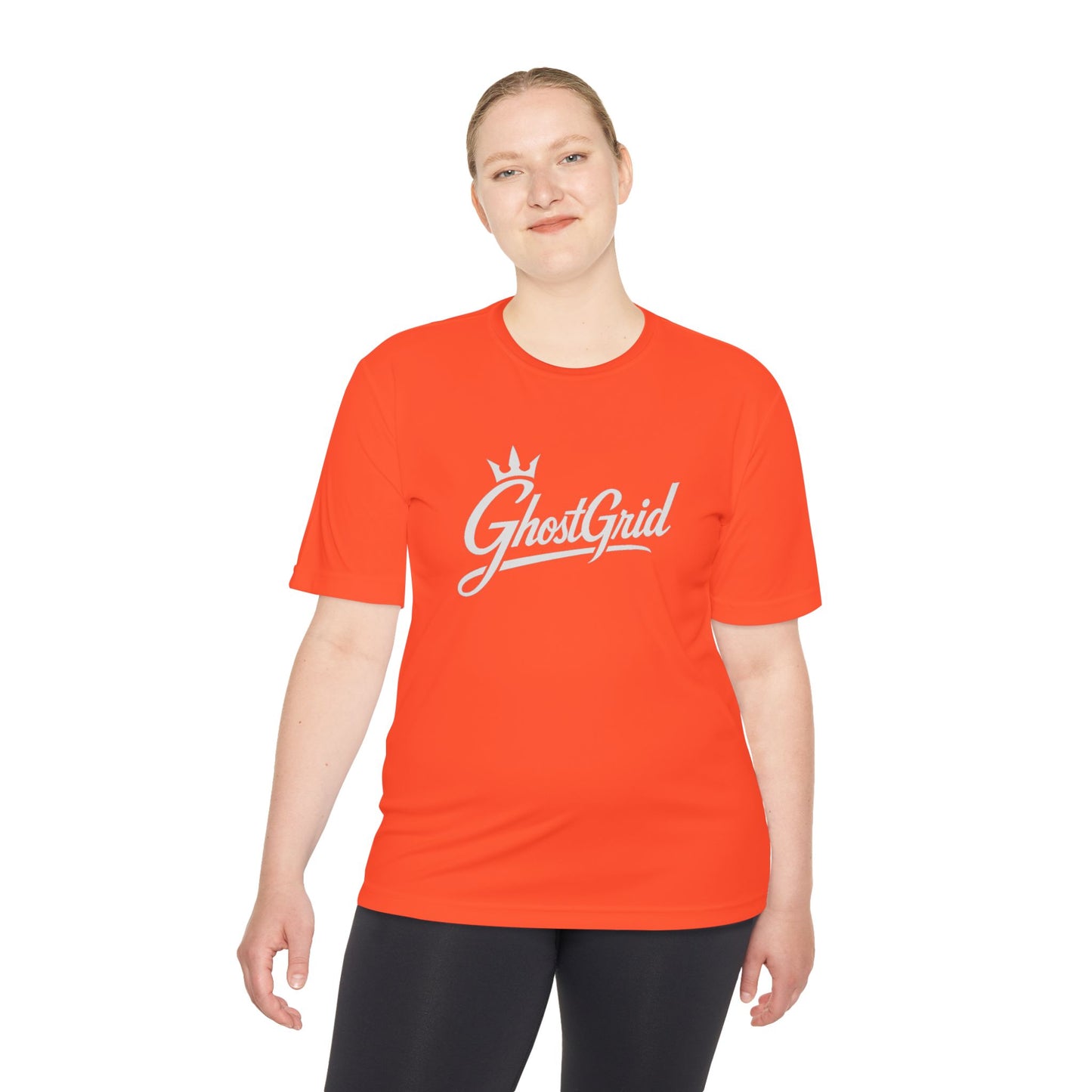 GhostGrid Original Official Unisex Moisture Wicking Tee - Perfect for Athletes, Fitness Lovers, and Everyday Wear, Birthday Gift, Sports Event, Gym Shirt, Graphic Tee