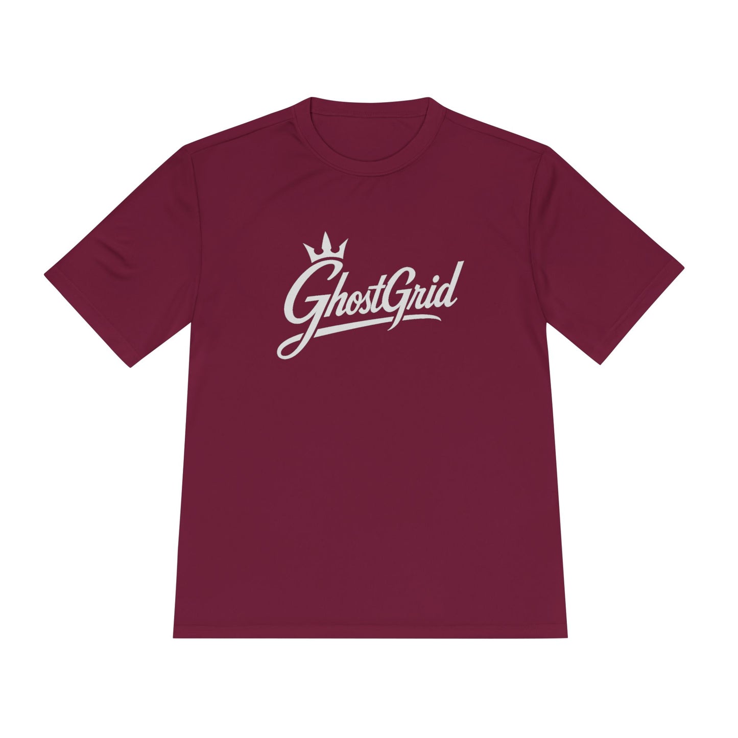 GhostGrid Original Official Unisex Moisture Wicking Tee - Perfect for Athletes, Fitness Lovers, and Everyday Wear, Birthday Gift, Sports Event, Gym Shirt, Graphic Tee