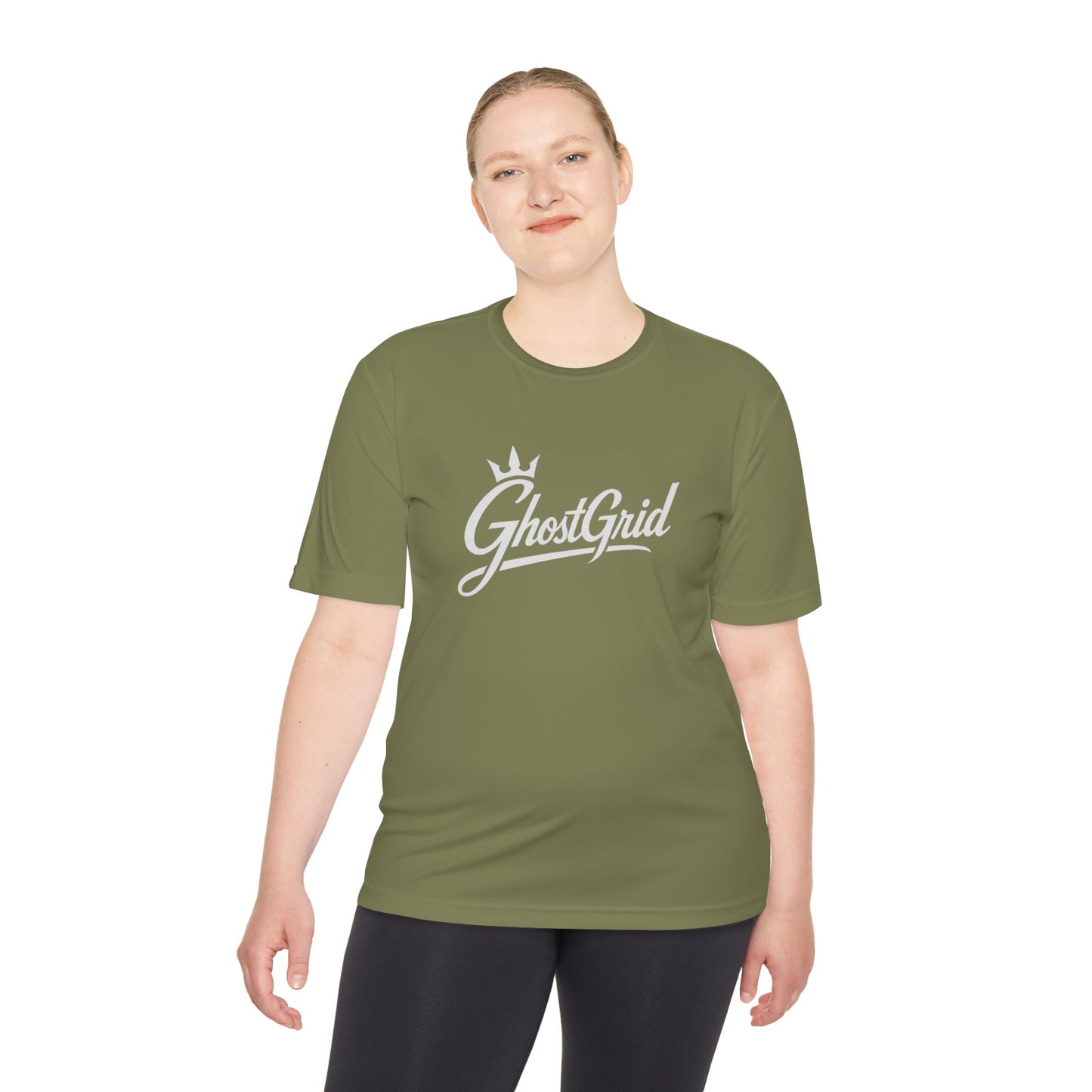 GhostGrid Original Official Unisex Moisture Wicking Tee - Perfect for Athletes, Fitness Lovers, and Everyday Wear, Birthday Gift, Sports Event, Gym Shirt, Graphic Tee
