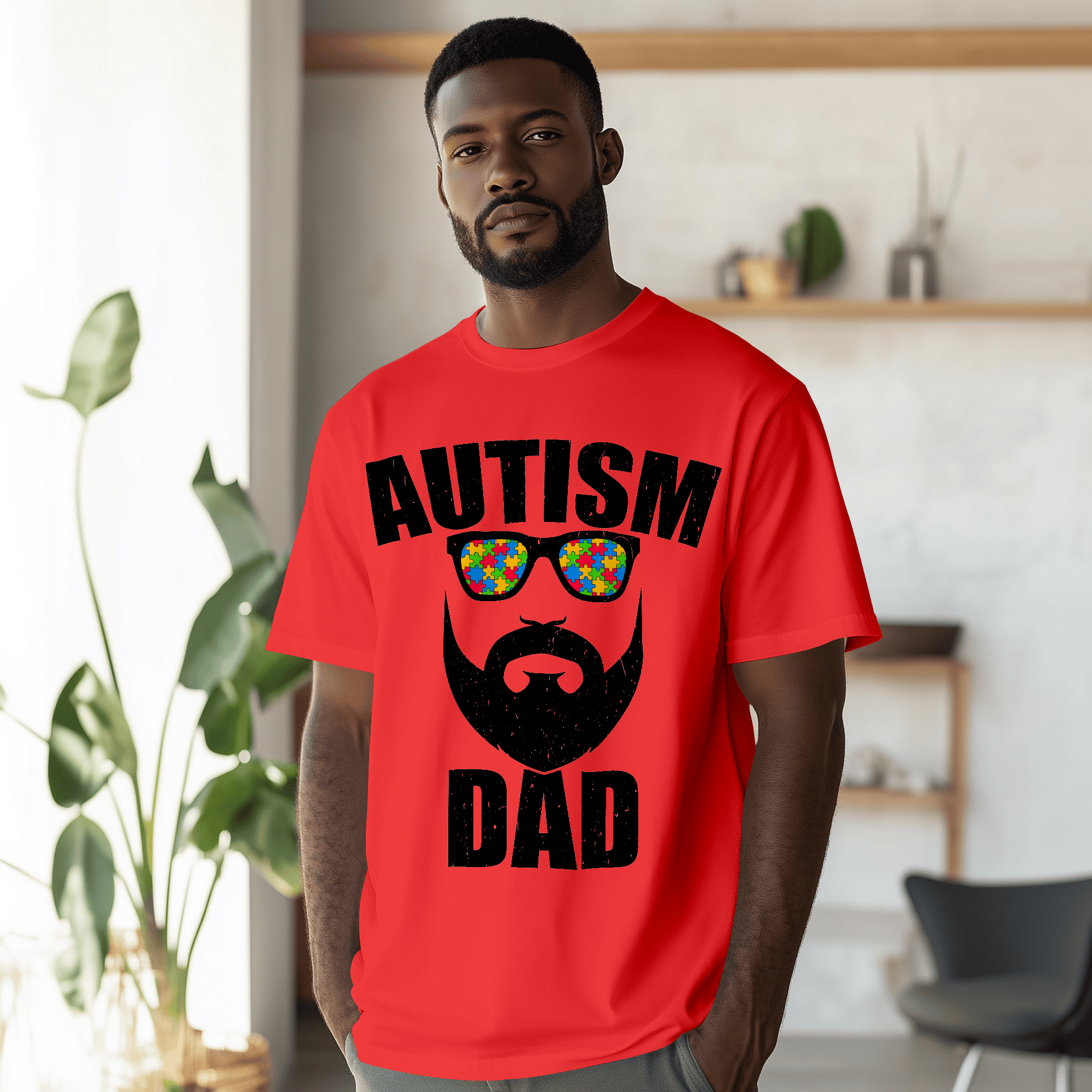 Autism Awareness | Autism Dad | Bold Neurodiversity Statement Shirt