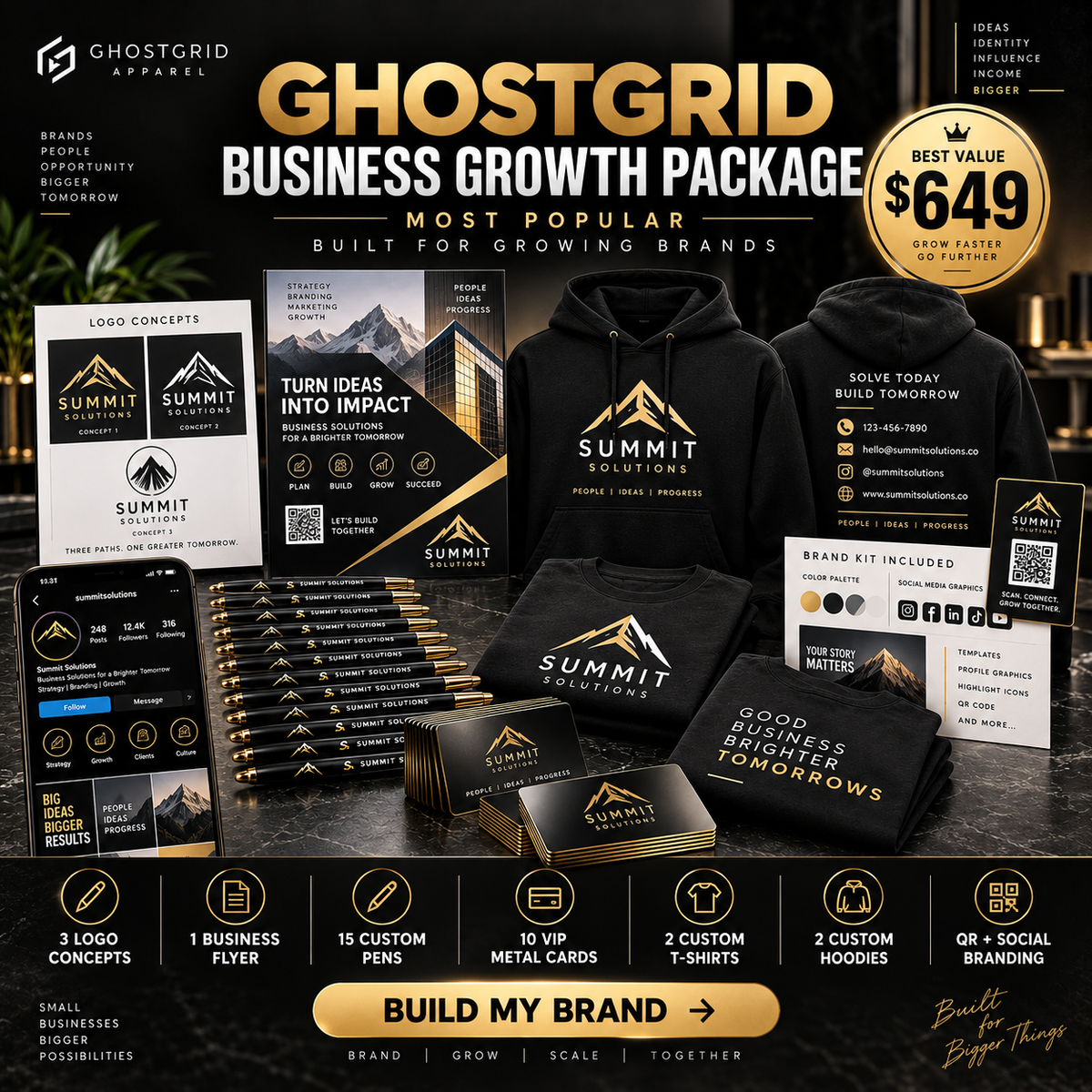GhostGrid Business Growth Package
