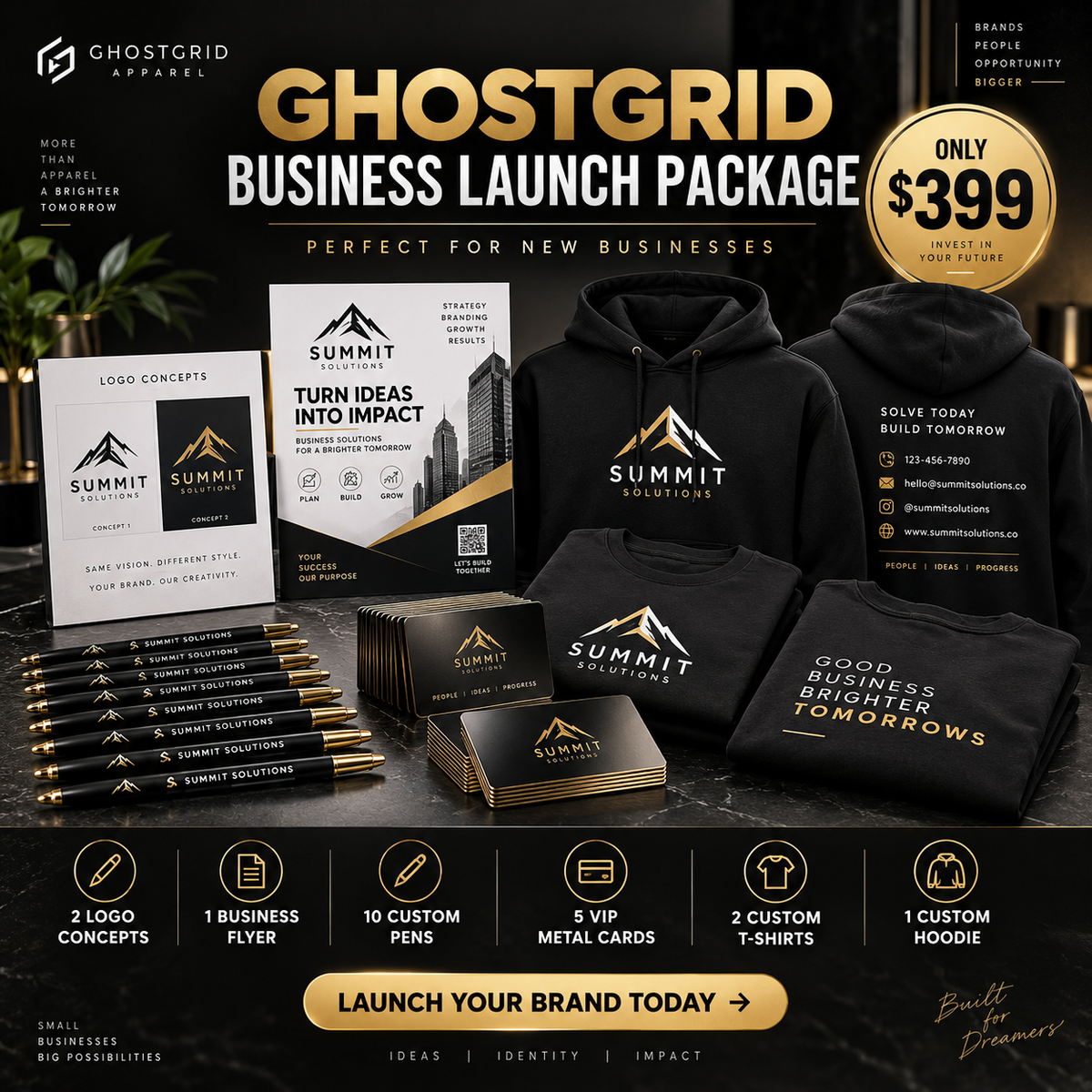 GhostGrid Business Launch Package