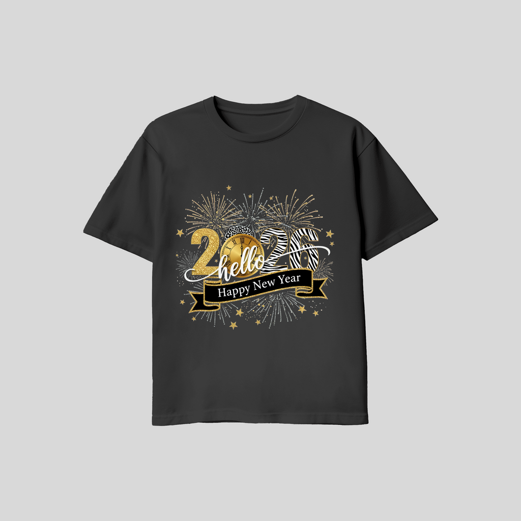 Welcome 2026 in Style — Premium DTF Heat Transfer (Film Only)