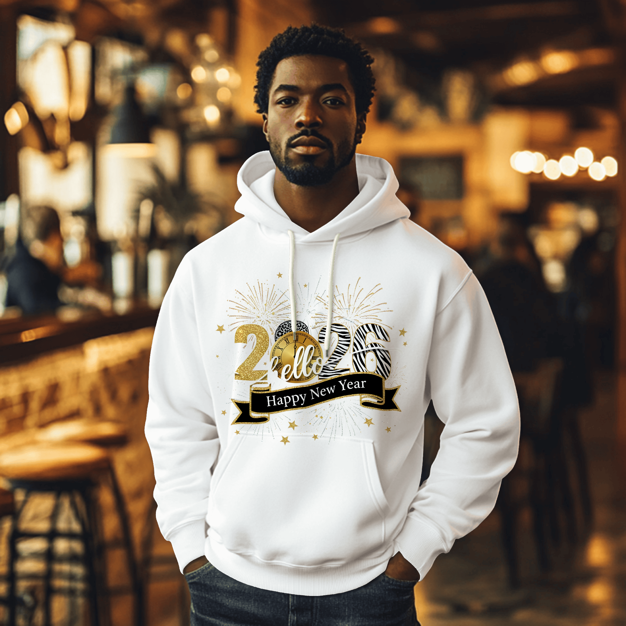 Welcome 2026 in Style — Premium DTF Heat Transfer (Film Only)