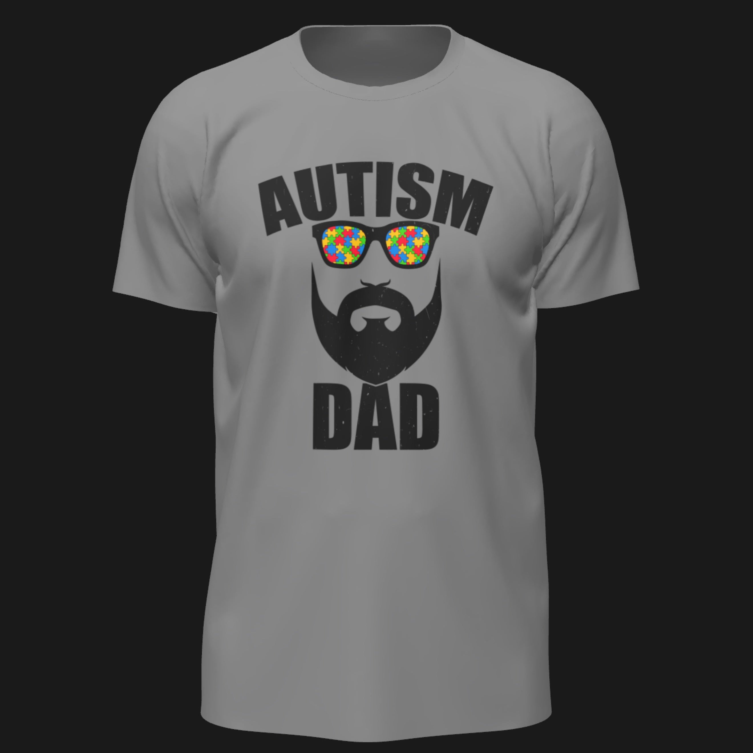 Autism Awareness | Autism Dad | Bold Neurodiversity Statement Shirt