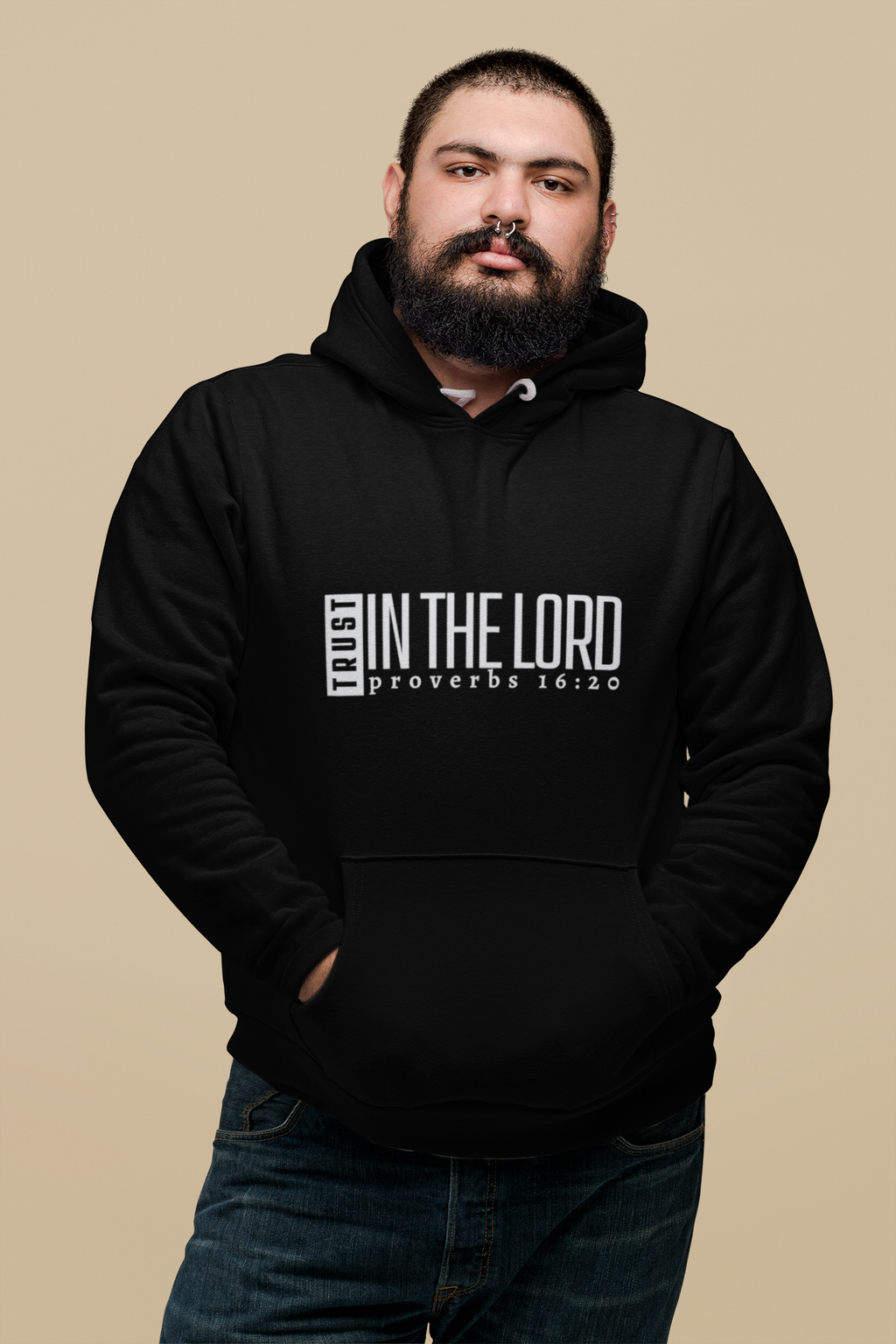 Trust in the Lord — Proverbs 16:20 Premium DTF Heat Transfer (Film Only)