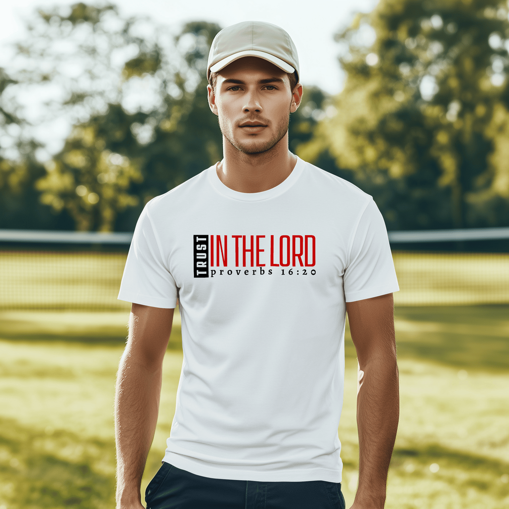 Trust in the Lord — Bold Faith Statement Premium DTF Heat Transfer (Film Only)