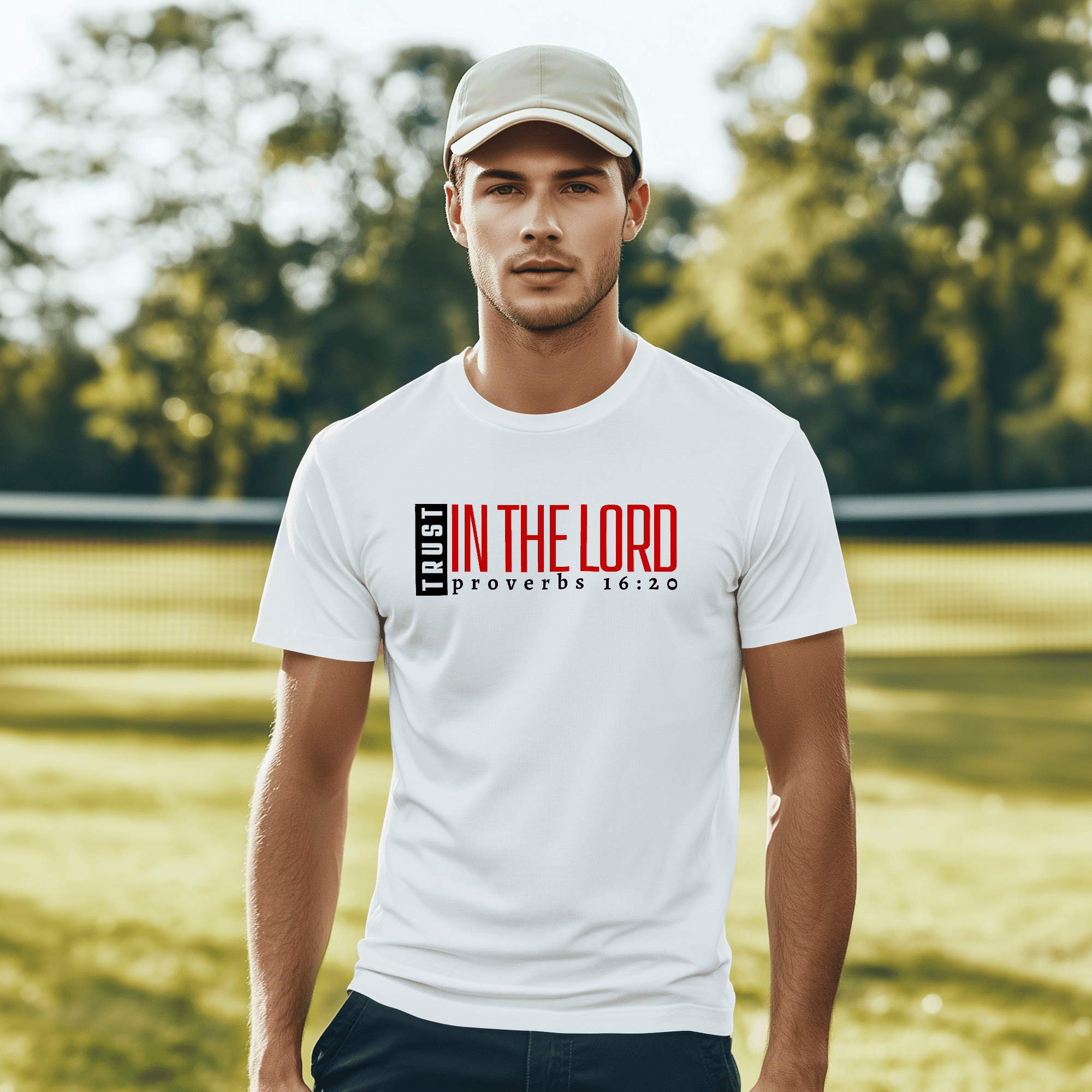 Trust in the Lord — Bold Faith Statement Premium DTF Heat Transfer (Film Only)