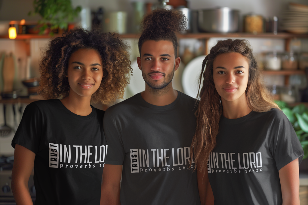 Trust in the Lord — Proverbs 16:20 Premium DTF Heat Transfer (Film Only)