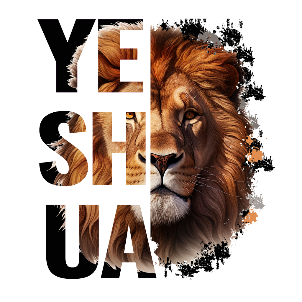 YESHUA Lion — Premium DTF Heat Transfer (Film Only)
